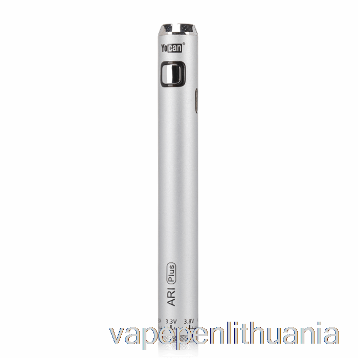 Yocan Ari Plus 900mah Akumuliatoriaus Sidabro Vape Skystis